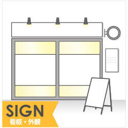 看板デザイン・看板工事